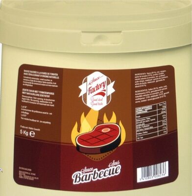 Sauce Barbecue front packaging