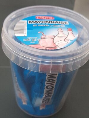 Mayonaise en stick front packaging