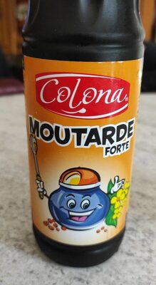 Moutarde forte front packaging