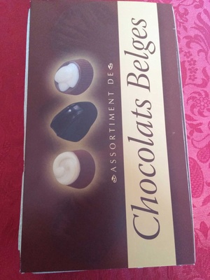 Assortiment de chocolats Belges