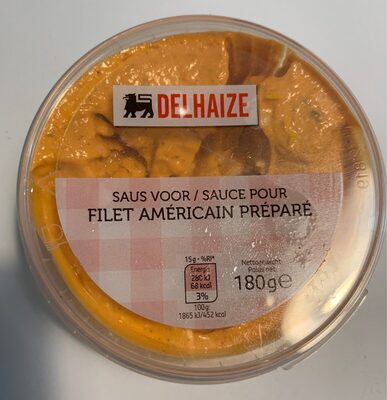 Sauce pour filet américain préparé