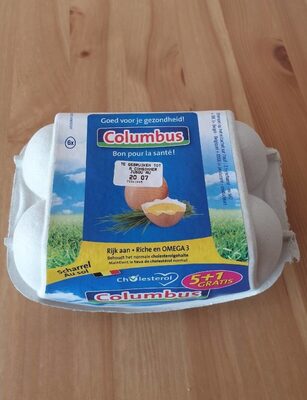 Oeufs front packaging