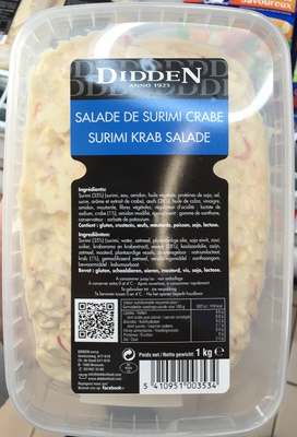 Salade de surimi crabe