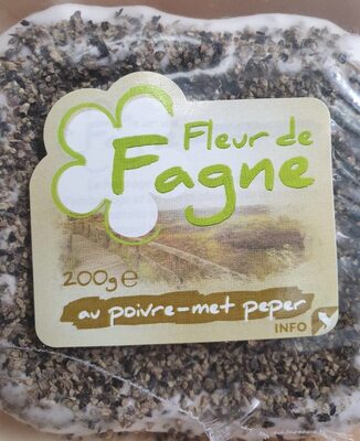 Fleur de fagne, au poivre