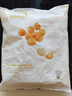 Pommes noisettes front packaging