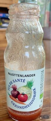 Jus de santé front packaging