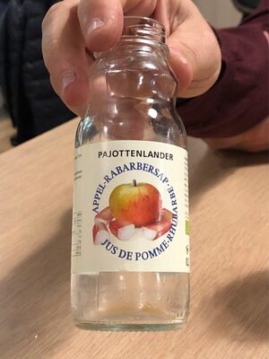Jus pomme rhubarbe