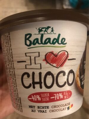 Choco pâte à tartiner au chocolat fondant