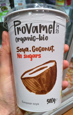 Soya. Coconut. No sugars