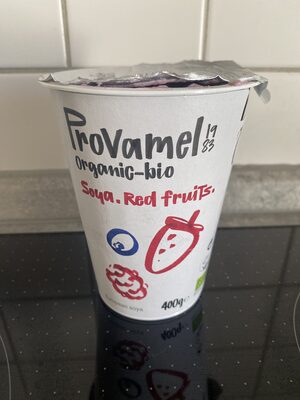 Provamel Biologischer Fermentiertes Sojaprodukt, Waldfrüchte, 400g front packaging