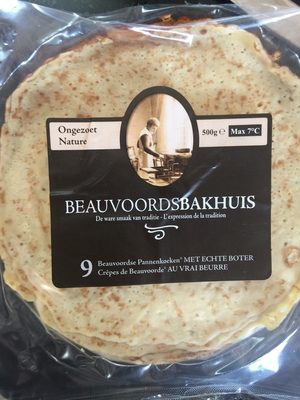 Crêpes au naturel