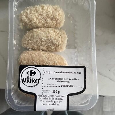 Croquettes crevettes front packaging