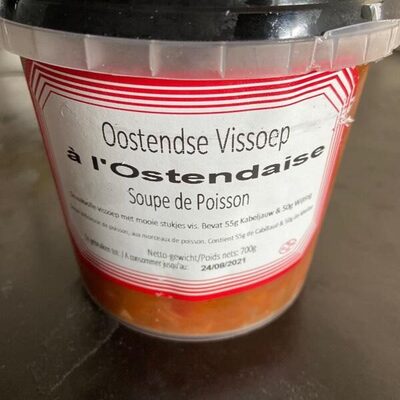 Soupe de poisson à l’Ostendaise front packaging