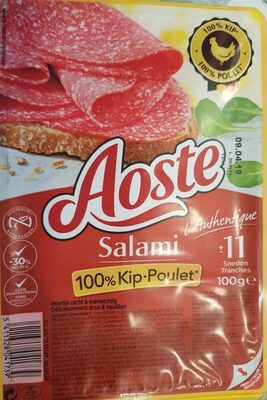 Aoste Salami Kip Poulet