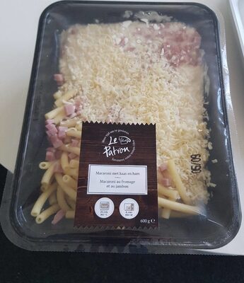 Macaronis jambon fromage - Le Patron