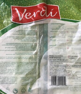 Poireaux en rondelles