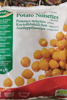 Potato Noisettes front packaging
