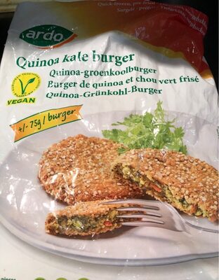 Quinoa kale burger