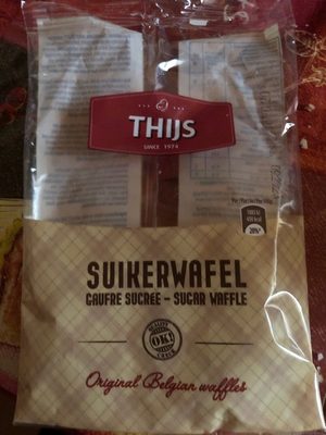 Suikerwafel (gauffre sucree) front packaging