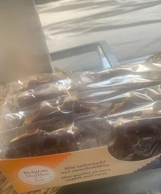 Gaufre au sucre chocolat