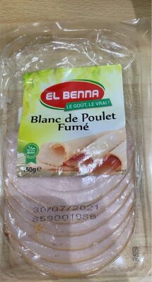 Blanc de poulet fume