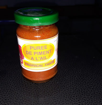 purée de  piment à  l'ail