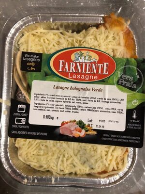 Lasagne bolognaise verde