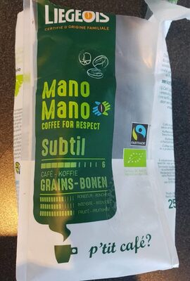 Mano mano café Grains