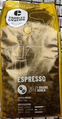 Café en grain Charles liégeois