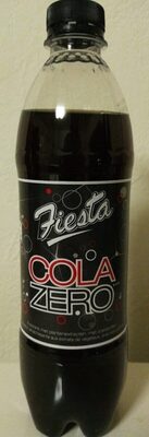 Cola zero front packaging