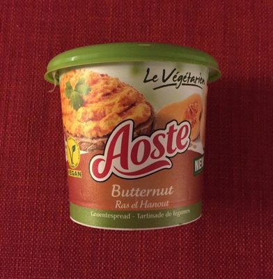 Tartinade butternut et ras el hanout front packaging