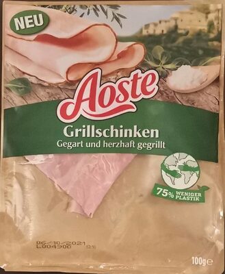 Grillschinken front packaging