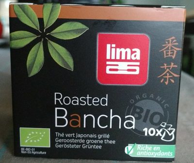 Thé vert japonais grillé Roasted Bancha front packaging