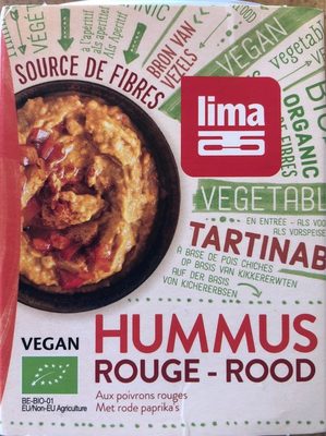 Tartinable Hummus Rouge 140G