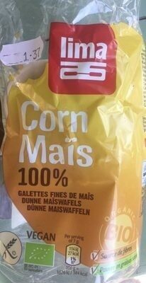 Maiswaffeln front packaging