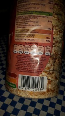 Galettes Kamut 100G Khorasan Bio front packaging