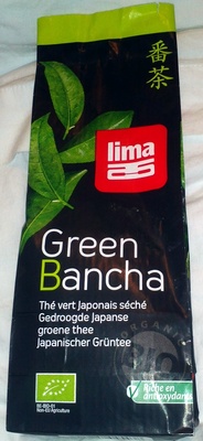 Green Bancha, Thé vert japonnais séché front packaging