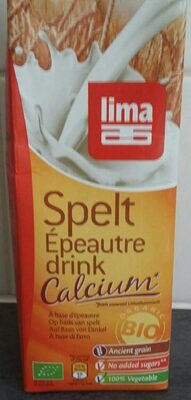 Spelt épeautre drink front packaging