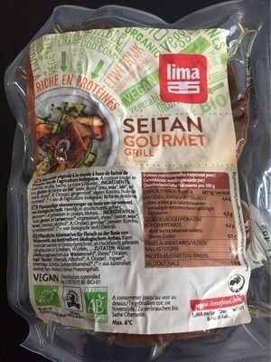 Seitan Gourmet Grill 250 Gr front packaging