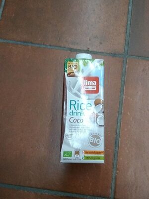 Rice drink coco Lima front packaging