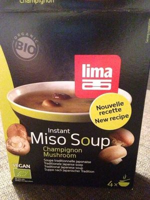 Instant Miso Soup Champignon front packaging