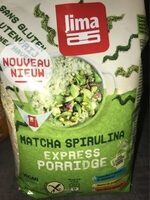 Porridge express matcha spiruline