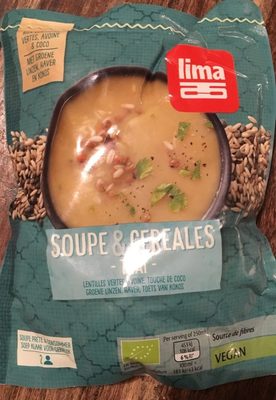 Soupe & Cereales Thaï front packaging