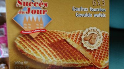 Gaufres Fourrées Spéculoos