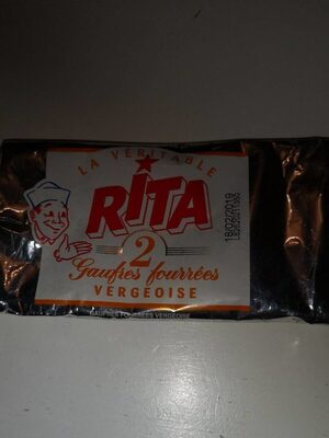 La véritable Rita front packaging