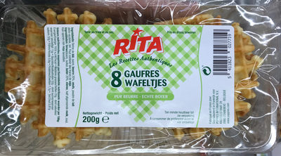 Gaufres pur beurre front packaging