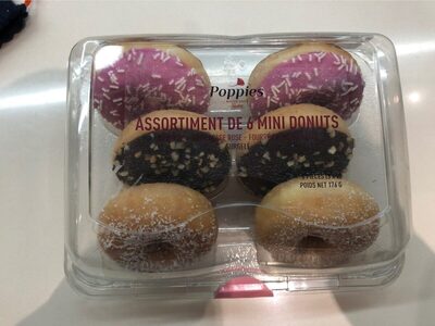 Assortiment de 6 mini donuts