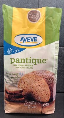 Mix all-in pour pain pantique front packaging