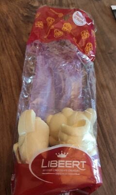 White chocolate front packaging