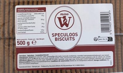 Spéculoos front packaging